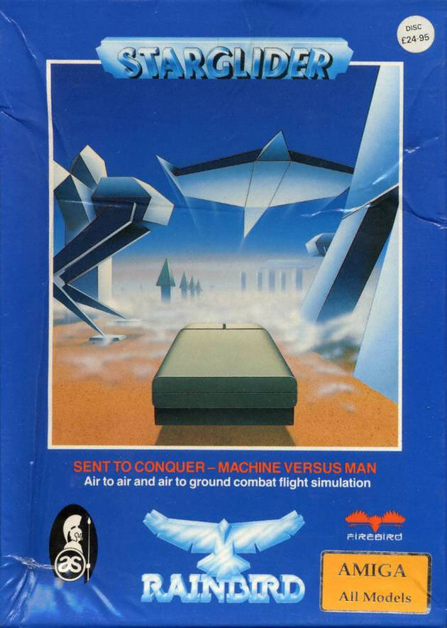 Starglider 2 box art for Amiga